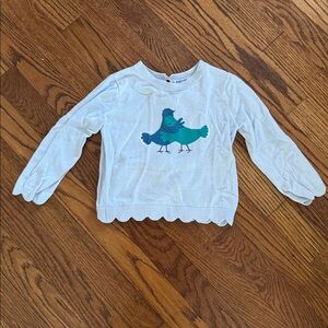 Jacadi Light Blue Cotton Sweater size 3